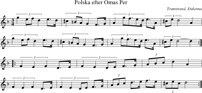  Polska efter Omas Per