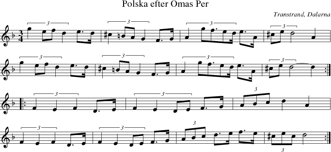  Polska efter Omas Per