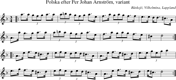  Polska efter Per Johan Arnstr�m, variant