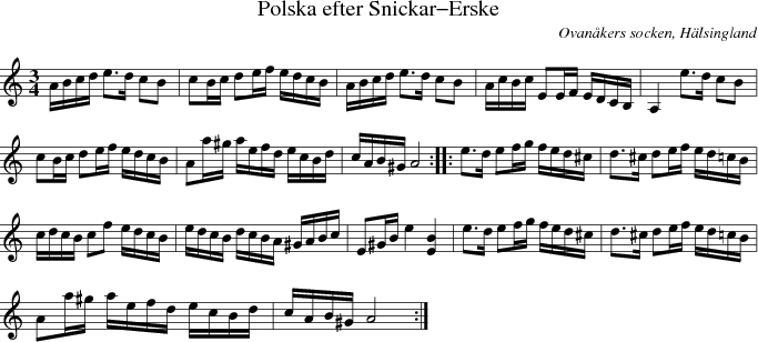  Polska efter Snickar-Erske