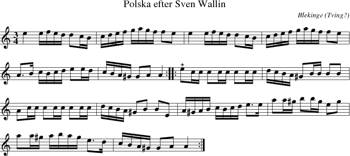  Polska efter Sven Wallin
