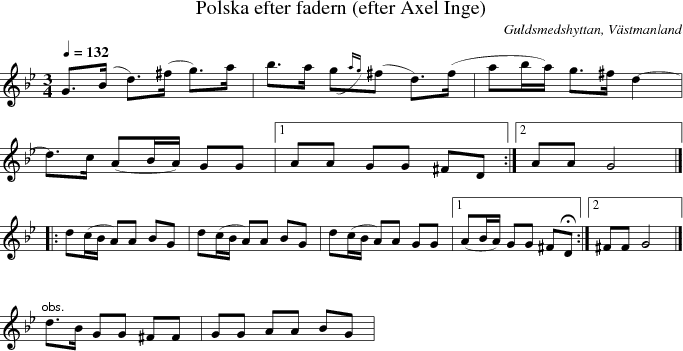  Polska efter fadern (efter Axel Inge)