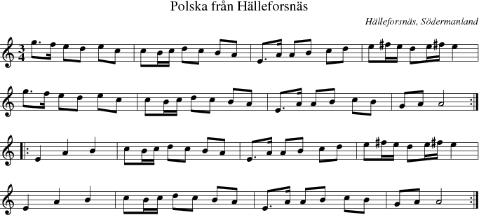  Polska frn Hlleforsns