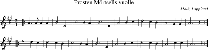  Prosten Mrtsells vuolle