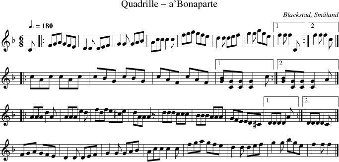  Quadrille - a