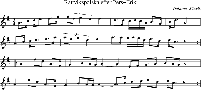  R�ttvikspolska efter Pers-Erik