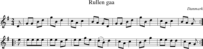  Rullen gaa