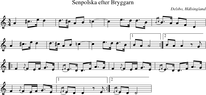  Senpolska efter Bryggarn