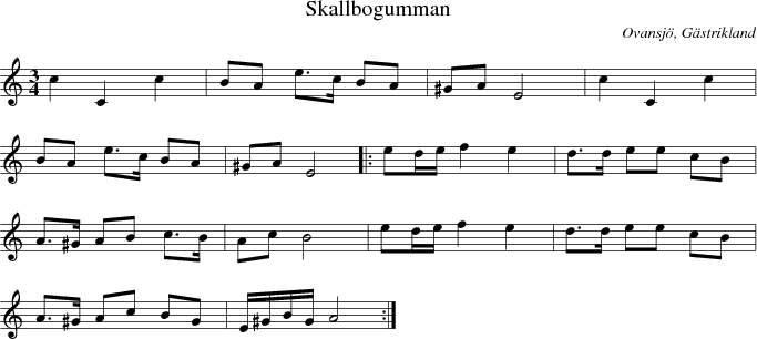  Skallbogumman