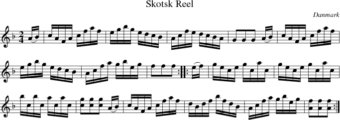  Skotsk Reel