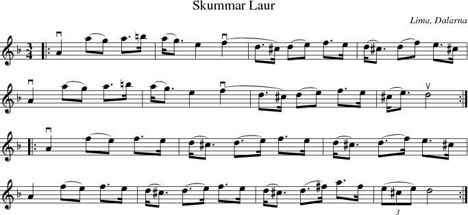  Skummar Laur