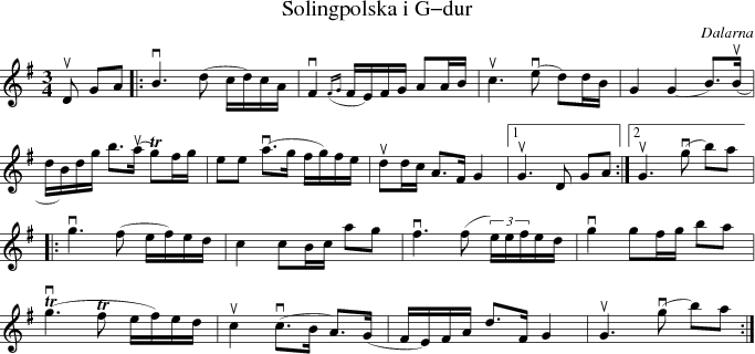  Solingpolska i G-dur