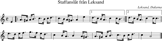  Staffanslt frn Leksand