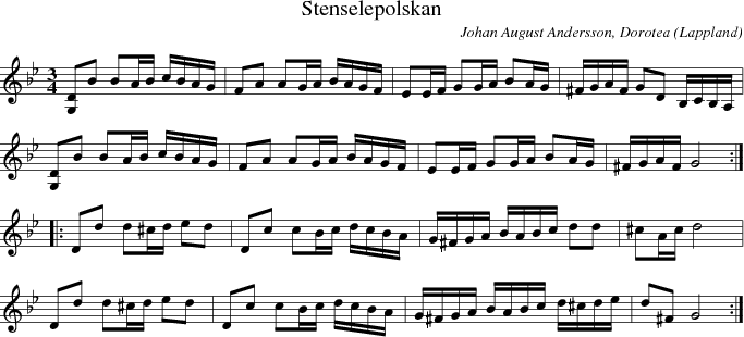  Stenselepolskan