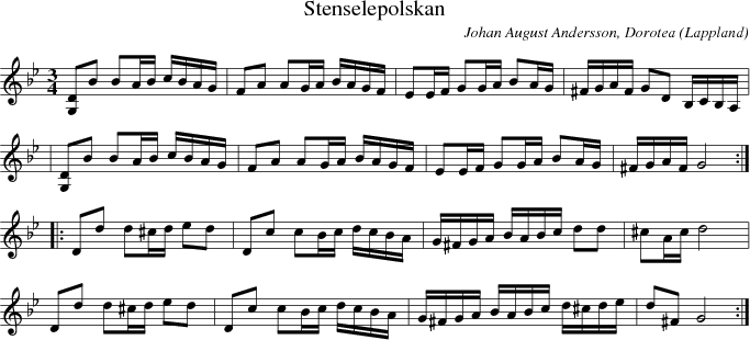  Stenselepolskan