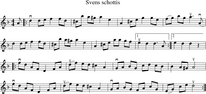  Svens schottis