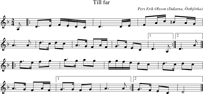 Till far