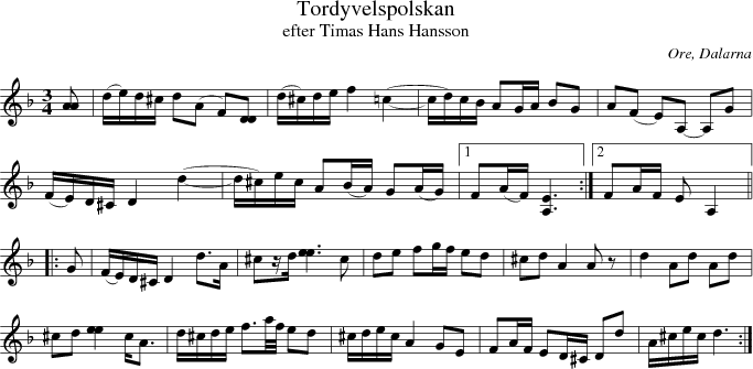  Tordyvelspolskan