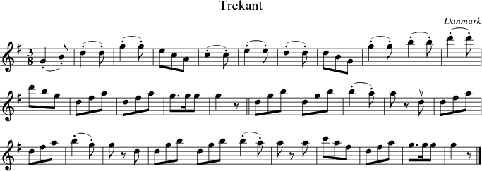  Trekant