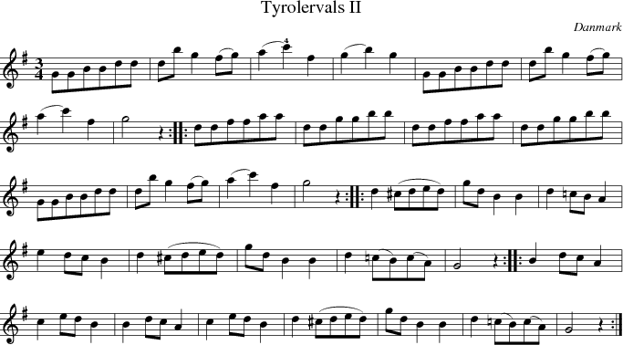  Tyrolervals II