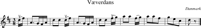  Vverdans