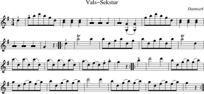  Vals-Sekstur