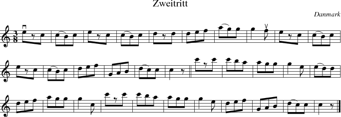  Zweitritt